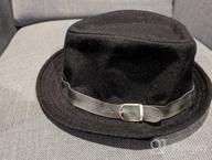 img 1 attached to 🎩 Stylish EachEver Cotton Fedora Hat - Perfect Photography Accessory for Toddler Boys review by Jon Hill
