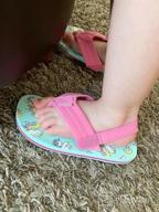img 1 attached to Stylish And Comfortable Flip Flop Sandals With Back Strap For Boys And Girls In Various Sizes review by Jess Gunderson