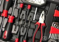 img 1 attached to Complete Home Repair Tool Set - Eastvolt 128-Piece Tool Set With Storage Toolbox review by Charles Quinones