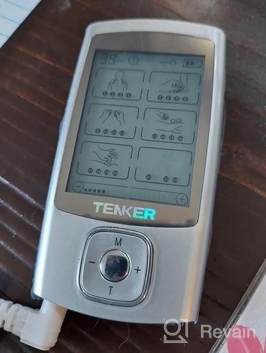img 1 attached to TENKER Muscle Stimulator: 24 Effective Modes For Pain Relief & Muscle Strength With Rechargeable TENS Machine And Electrode Pads review by Steve Chomos