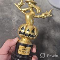 img 1 attached to Toyvian Halloween Witch Party Decorations Pumpkin Trophies 6.8X 4.3Inch,Best Costume Award Halloween Cosplay Contest Winner Trophy For Party Celebrations, Award Ceremony, Halloween Games review by Marcus Munoz