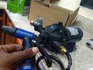 img 1 attached to High-Performance RV Water Pump: 5.3 GPM, 12V Diaphragm Pump With 70 PSI And 25 Ft. Coiled Hose For Boats, Caravans, RVs, Yachts - Ideal For Washdowns And Marine Use review by Jeff Talcott