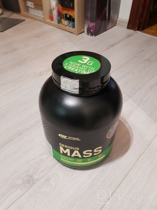 img 1 attached to Gainer Optimum Nutrition Serious Mass, 2720 g, chocolate review by Janis Janis ᠌