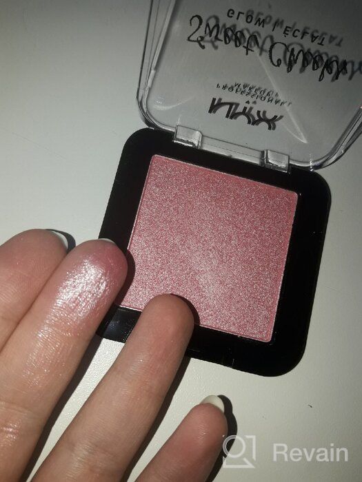 img 1 attached to NYX professional makeup Pressed Blush Sweet Cheeks Creamy Powder Matte, 11 Silence Is Golden review by Ada Lewandowska ᠌