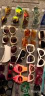 img 1 attached to KGMCARE Sunglasses Organizer Storage- Hanging Eyeglasses Wall Pocket Mounted,Eyewear Display,25 Slots review by Ryan Arthur