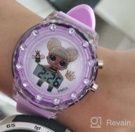 img 1 attached to L.O.L. Surprise! Girls' Quartz Watch - Pink Plastic Strap (Model: LOL4042) - A Perfect Timepiece for Kids! review by Brenda Hernandez