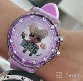 img 8 attached to L.O.L. Surprise! Girls' Quartz Watch - Pink Plastic Strap (Model: LOL4042) - A Perfect Timepiece for Kids!