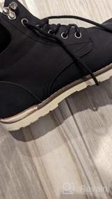 img 5 attached to Оставайтесь сухими и стильными на тропе: водонепроницаемые мужские походные ботинки Chukka Vostey