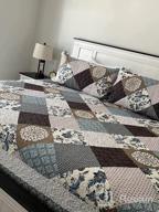 картинка 1 прикреплена к отзыву Travan 2-Piece Twin Quilt Sets With Sham Oversized Bedding Bedspread Reversible Soft Coverlet Set, Twin Size от Gucci Breeze