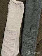 картинка 1 прикреплена к отзыву Оставайтесь комфортными и безопасными с неползучими носками JORMATT'S с ультра-толстым пушистым сцеплением - 3 пары для всех! от Dean Wilson