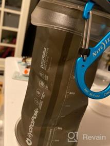 img 6 attached to Складная бутылка для питья на походе, не содержит BPA и ПВХ: Hydrapak Stash для приключений на треккинге!