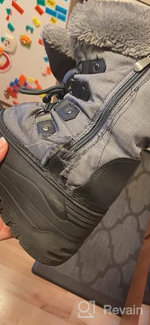 img 1 attached to 🧡 DREAM PAIRS Orange Winter Waterproof Boys' Boots: Rugged and Reliable Footwear review by Jeff Jones