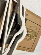 img 1 attached to Upgrade Your Closet With ManGotree Velvet Suit Hangers: Space-Saving, Non-Slip And Durable - 36 Pack In Grey review by Kimberly Becker