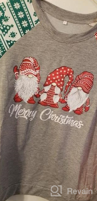 img 1 attached to Christmas Sweatshirt Women Christmas Believe Tree Shirt Xmas Vacation Graphic Casual Long Sleeve Pullover Tops Blouse review by Jonny Dogruyol