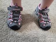 img 1 attached to 👟 HOBIBEAR Outdoor Closed Toe Summer Sandals in Black: Boys' Shoes and Sandals for Adventurous Fun review by Jonny Dogruyol