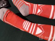 img 1 attached to Cozy and Durable Kids Ski Socks for 🧦 Winter Skiing and Snowboarding – 2 or 3 Pairs Available review by James Thakur