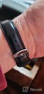 img 1 attached to 14Mm-24Mm WOCCI Vintage Leather Watch Band Replacement Strap With Stainless Silver Buckle review by Christopher Williams