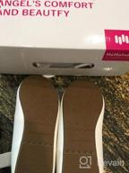 img 1 attached to 🩰 Little Girl's Elastic Ballet Flats: Hehainom Toddler Shoes review by Cynthia Romero