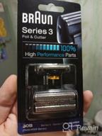 img 1 attached to 🪒 Braun Combi 30B (Series 3) Mesh and Cutting Block: Series 4000 in Black - Enhance Your Shaving Experience! review by Adam Wiedemann ᠌