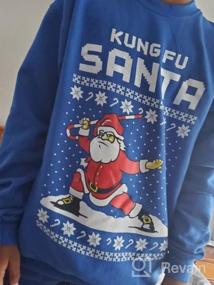 img 6 attached to 🎄 Tstars Christmas Sweater Sweatshirt Medium Boys' Clothing: Stylish and Cozy Festive Attire