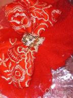 img 1 attached to LZH Princess Bowknot Birthday Wedding Girls' Clothing review by Los Bizness