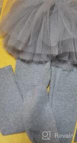 img 4 attached to Stylish Footless Leggings Pantskirt for Girls: Face Dream Fashionwear