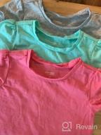 img 1 attached to Simple Joys Carters Toddler Short Sleeve Girls' Clothing review by Mia England