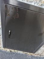 img 1 attached to Mophorn Stainless Steel BBQ Access Door For Outdoor Kitchen Cabinets And Grill Stations - Vertical Single Door, 17W X 24H Inch review by Kim Navarro