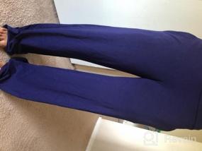 img 5 attached to Women'S Yoga Pants: GlorySunshine Elastic Waist Palazzo Lounge Pants With Pockets