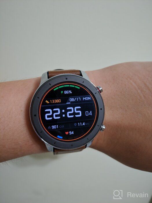 img 1 attached to 🕰️ Amazfit GTR 42mm Smartwatch - GPS+Glonass, Heart Rate Monitor, Activity Tracker, 12-Sport Modes, Moonlight White, 10-Day Battery Life review by Bhavin Saini ᠌