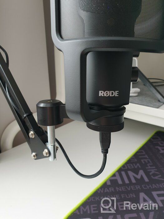 img 3 attached to Rode NT-USB USB Condenser Microphone with Knox Headphone Kit (2-Piece Bundle) review by Alvin ᠌