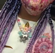 img 1 attached to 💎 Adorable Chunky Jewelry Set for Little Girls - SkyWiseWin Necklace and Bracelet review by Ronald Howlett
