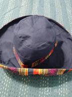 картинка 1 прикреплена к отзыву Packable UPF Sun Protection Women'S Beach Hats With Wide Brim And Chin Strap, Reversible Oversized Bucket Hats For Summer от Robert Jackson