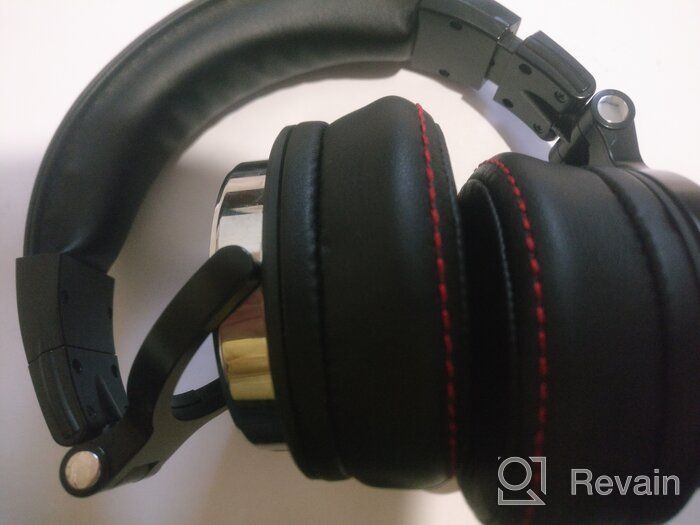 img 3 attached to 🎧 OneOdio Bluetooth Over Ear Headphones with Shareport - Foldable, Wired and Wireless Studio Headphones for Professional Monitoring, Recording, Electric Drum, Piano, Guitar Amp - Enhanced Stereo Sound review by Agata Koczan ᠌