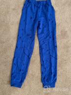 img 1 attached to Unisex Printed Sweatpants: Stylish Joggers for Kids, Ages 4-12 - Perfect for Boys or Girls review by Kenneth Barnes