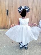 img 1 attached to Girls' Clothing and 🌸 Dresses: Flower Lace Baby Girl Dress review by Daniel Tonini