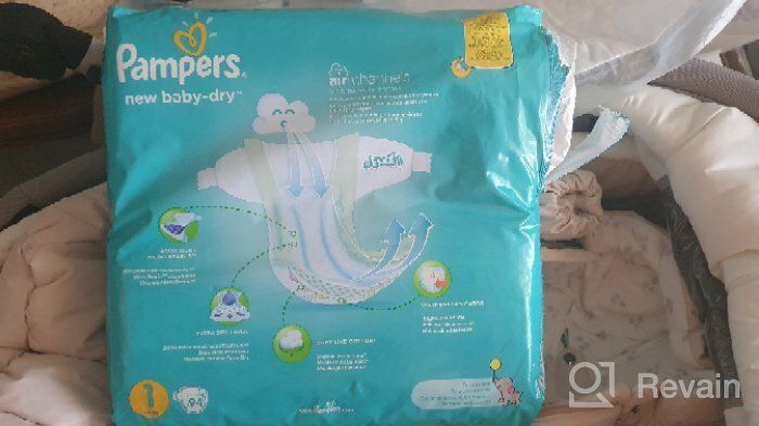 img 1 attached to Pampers diapers New Baby Dry 1 (2-5 kg), 94 pcs. review by Franciszka Zamska ᠌