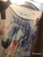 img 1 attached to Mysterious Horse Print Tee: Futurino Women'S Dream Casual Fashion review by Elisa Suggs