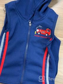 img 7 attached to 👕 At Buzzer Three Fleece 53102 34 4T Boys' Clothing: Comfort and Style for Your Little Man!