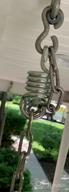 img 1 attached to 4" Heavy Duty Hammock Chair Spring Porch Swings Spring,CEKER Steel 700Lb Capacity Punch Bag Spring Suspension Hooks For Hanging Chair And Swing,Heavy Bag 2Packs review by Pete Martin