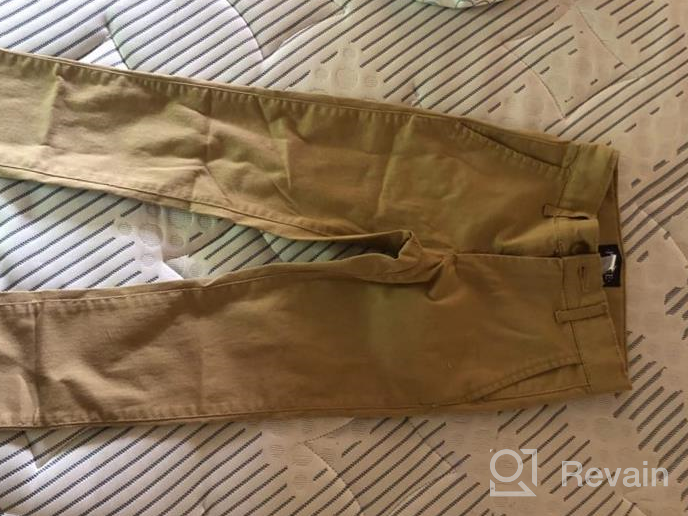 img 1 attached to Boys' Clothing and 👖 Jeans: Children's Place Chino Stretch Pants review by Steve Wynn