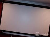 img 1 attached to 100 Inch Electric HD Motorized Projector Screen 16:9 1.2 Gain With Remote Control - Excelvan For Home/Meeting/Party/Wedding/School review by John Shitifano