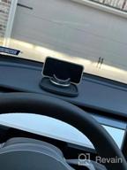 img 1 attached to Drive Safely And Securely With VICSEED'S Dashboard Phone Holder For IPhone 14 Pro Max And All Smart Phones & GPS! review by Chad Black