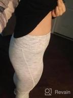 img 1 attached to Get Your Fitness Game On Point With Ritiriko'S High Waisted Yoga Pants: Crop Workout Leggings With Tummy Control & Handy Side Pockets For Women review by Daniel Teller
