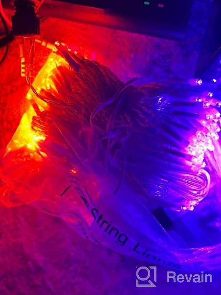 img 1 attached to Transform Your Outdoor Space With KNONEW'S 1000 LED 403Ft Multicolor String Lights For Christmas, Weddings, And Parties! review by Adam Boesel