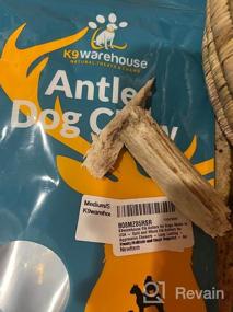img 7 attached to Long-Lasting K9 Warehouse Elk Antlers: Premium Grade USA-Made Chews For Aggressive Chewers Of Small, Medium And Large Dogs