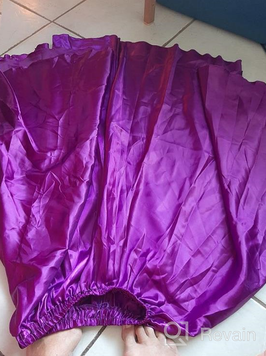 img 1 attached to US0-14 MUNAFIE Belly Dance Satin Skirt: Shiny & Fancy For Arabic Halloween! review by Eduardo Purewal