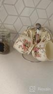 img 1 attached to Vintage Floral Porcelain Tea Cups: YOLIFE'S Set Of 2 Cups And Saucers - 8 Oz review by James Chandran