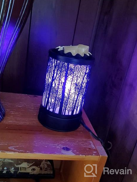 img 1 attached to Enhance Your Space With The Hituiter Electric Wax Melts Warmer – 7 Colors Lighting, Fragrance, And Classic Cross Design! review by Brian Martin