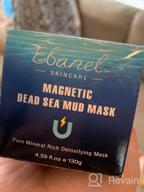 img 1 attached to Ebanel Magnetic Dead Sea Mud Mask For Face And Body, 4.1 Oz Deep Pore Cleansing Moisturizing Bentonite Clay Detox Face Mask For Acne, Blackheads, With Retinol, Rosehip, Avocado Oil, Argan Oil, Peptide review by Jeff Kickthedogband